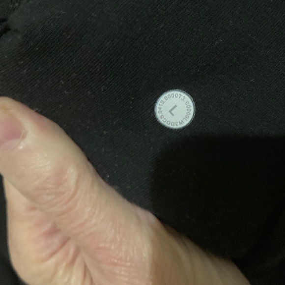 RARE Lululemon Perfectly Oversized Hoodie Black (First Release) EUC size large - Picture 9 of 11